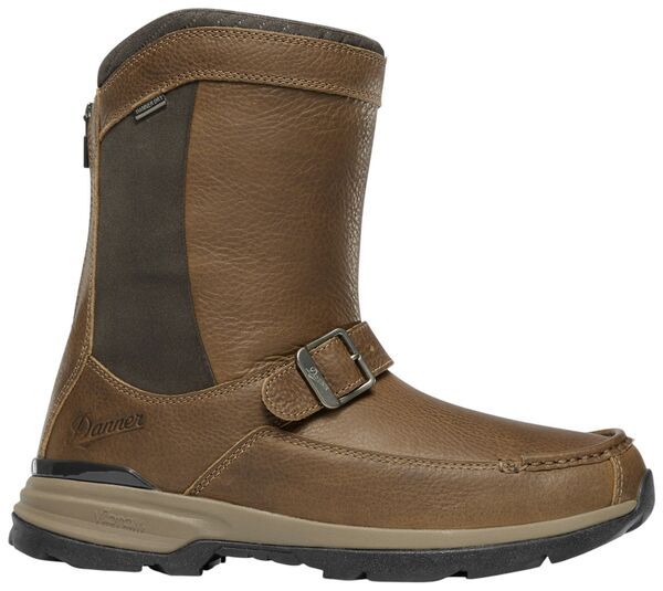 ダナー メンズ シューズ ブーツ・レインブーツ Danner Mens Recurve Rear Zip MocToe Boots Light Brown ブラウン