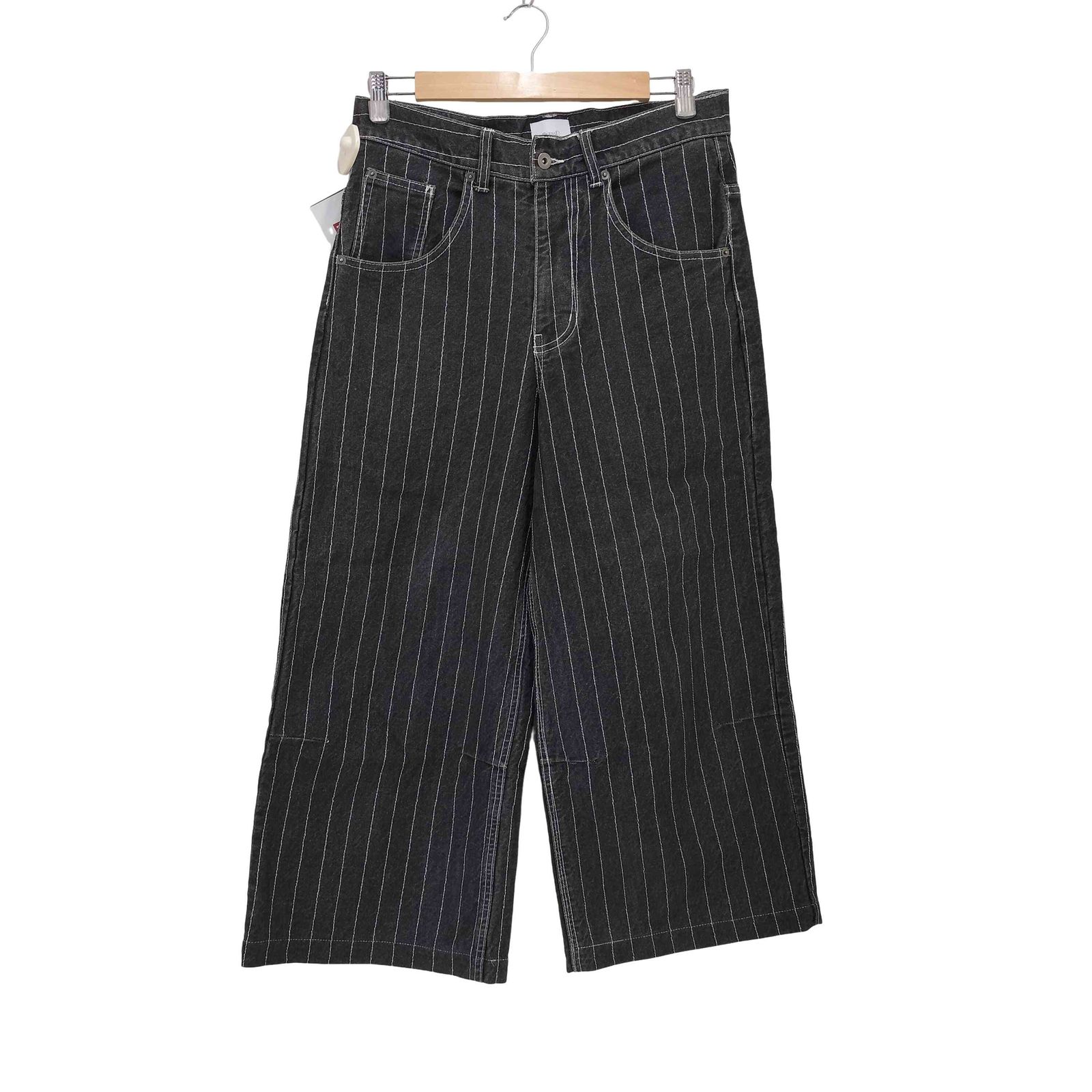 ユーズドフルギ USED古着 BLESS U BU STRIPE BAGGY DENIM PANTS