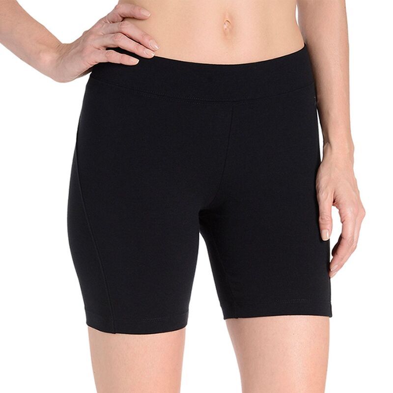 ダンスキン レディース ボトムス ハーフパンツ・ショーツ ショートパンツ Womens Danskin Stretch Bike Shorts Rich Black ブラック
