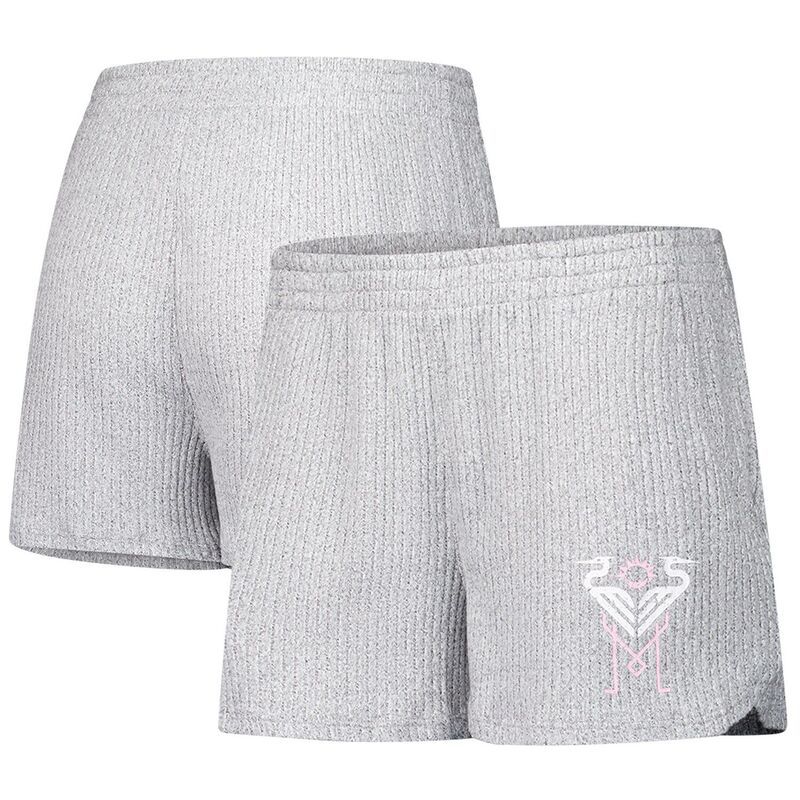 アンブランデッド レディース ボトムス ハーフパンツ・ショーツ ショートパンツ Unbranded Womens Conceptsport Gray Inter Miami CF Juniper Shorts Mls Grey グレー