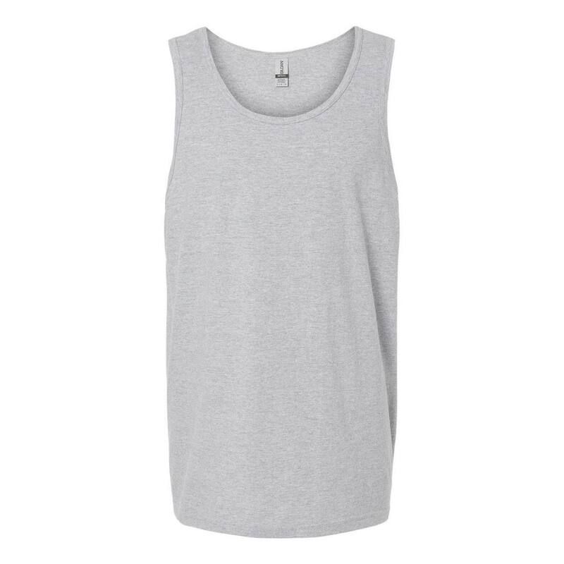 ギルダン メンズ トップス Tシャツ Gildan Softstyle Tank Top Sport Grey グレー