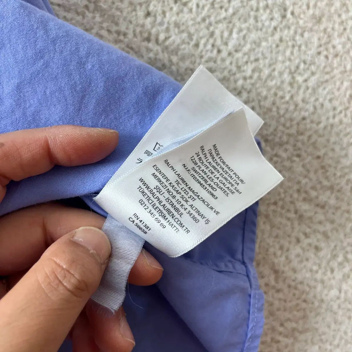 100 POLO RALPH LAUREN (ポロラルフローレン) コットン 半袖 シャツ 100 POLO RALPH LAUREN (ポロラルフローレン) コットン 半袖 シャツ