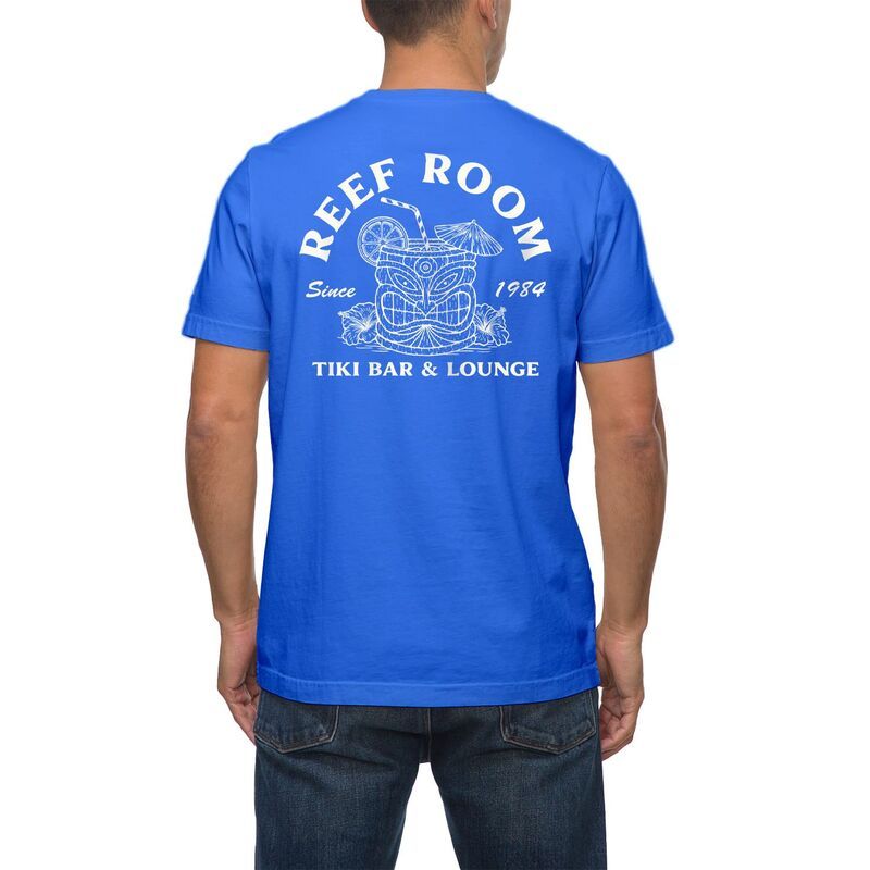 リーフ メンズ トップス Tシャツ グラフィック Mens REEF Hurricane Graphic Tee Vivid Blue ブルー