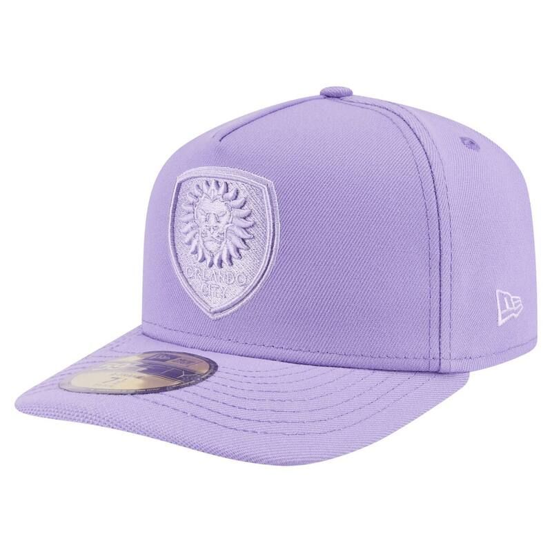 ニューエラ メンズ アクセサリー 帽子 Mens New Era Purple Orlando City SColor Pack AFrame 59FIFTY Fitted Hat Orf Purple パープル