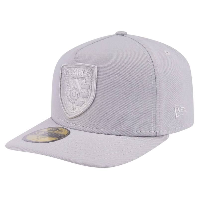 ニューエラ メンズ アクセサリー 帽子 Mens New Era Gray San Josearthquakes Color Pack AFrame 59FIFTY Fitted Hat Sje Grey グレー