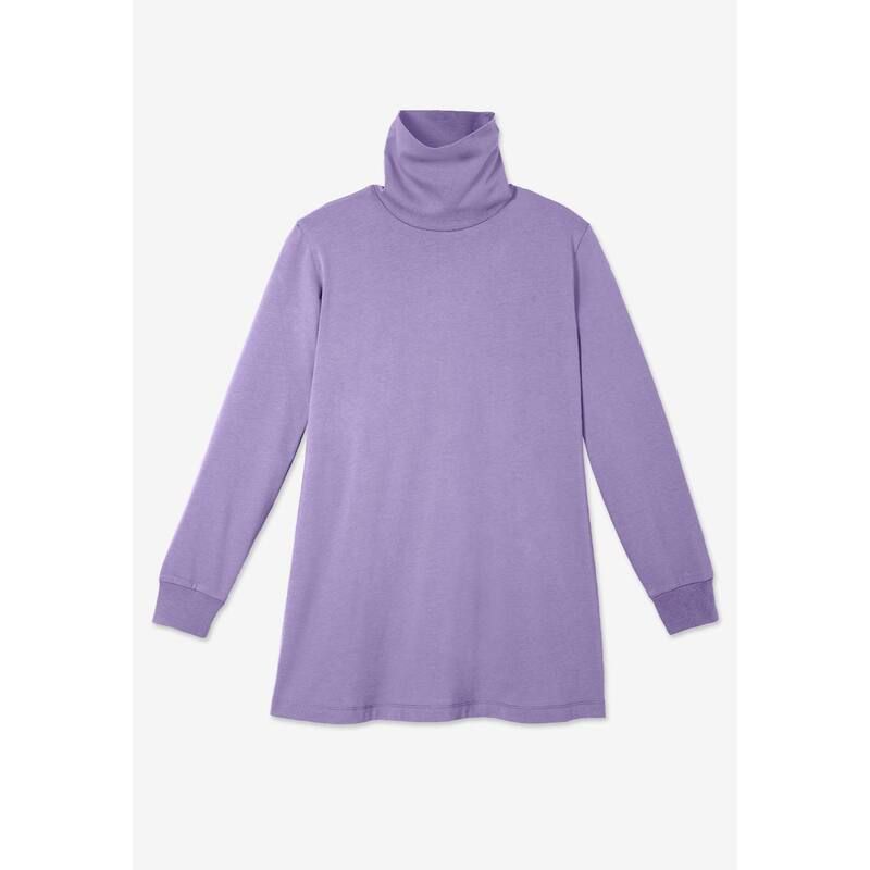 ウーマン ウィズイン レディース トップス Tシャツ タートルネック プラスサイズ 長袖 Woman Within Plusize Perfect LongSleeve Turtleneck Tee Chocolate チョコレート ウーマン ウィズイン レディース トップス Tシャツ タートルネック プラスサイズ 長袖 Woman Within Plusize Perfect LongSleeve Turtleneck Tee Chocolate チョコレート