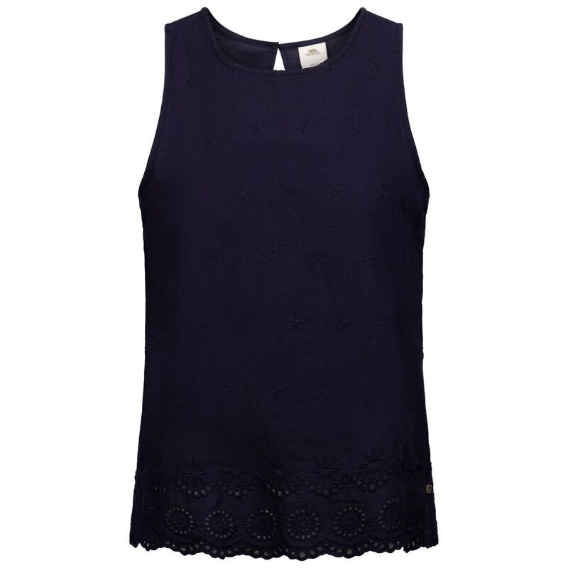 トレスパス レディース トップス Tシャツ ノースリーブ Trespass WomensLadies Zadie Sleeveless Casual Top Navy ネイビー