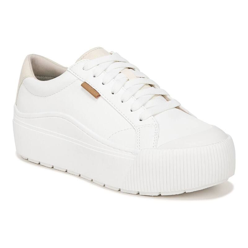 ドクター・ショール レディース シューズ スニーカー レース Dr SchollS Time Off Max Womens LaceUp Sneakers White ホワイト