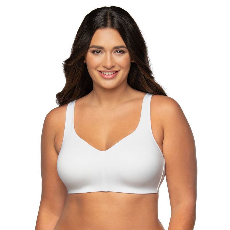 バニティフェア レディース アンダーウェア ブラジャー Vanity FairR Beyond Comfort Simple Sizing Wireless Bra 72204 Star White ホワイト