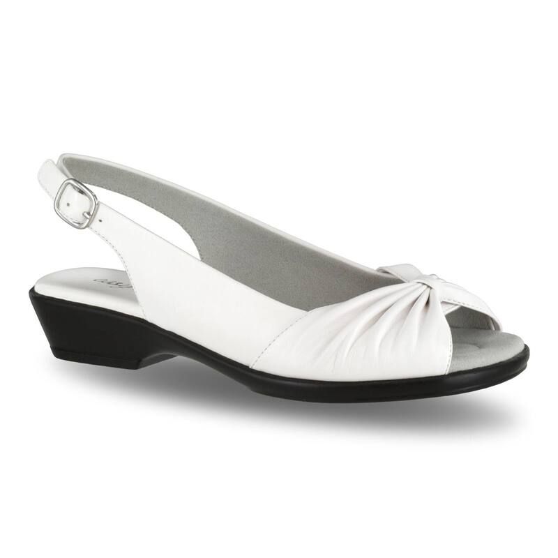 ジュルネ コレクション レディース シューズ サンダル JOURNEE COLLECTION Easy Street Fantasia Womens Dressandals White ホワイト