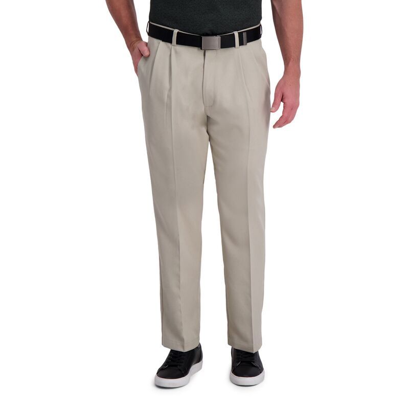 ハガー メンズ ボトムス カジュアルパンツ プリーツ Mens Haggar Cool Right Performance Flex ClassicFit Pleated Pantstring