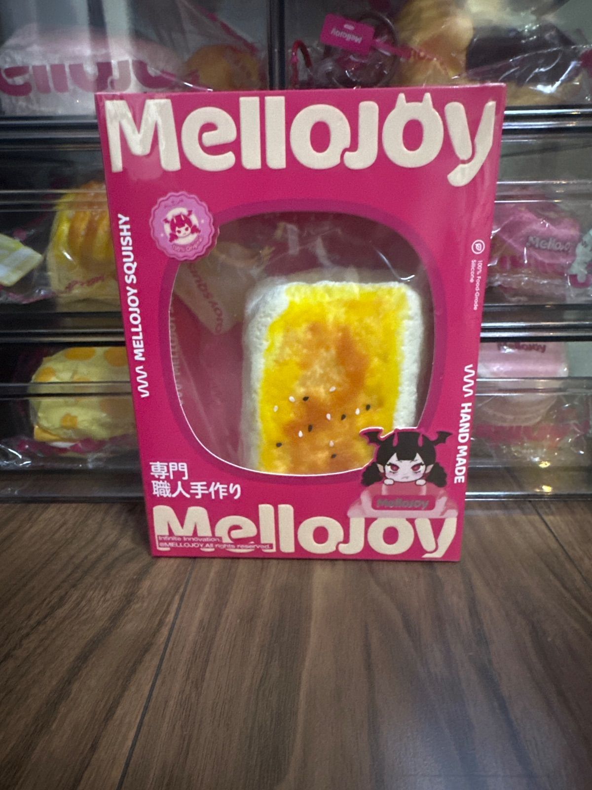 Mellojoy スクイーズ 大満足焼き餅 ぱんぱんパンケーキメロジョイ パン