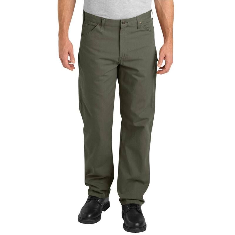 ディッキーズ メンズ ボトムス カジュアルパンツ リラックスフィット ジーンズ Mens Dickies Relaxed Fit Duck Jeans Rinsed Moss