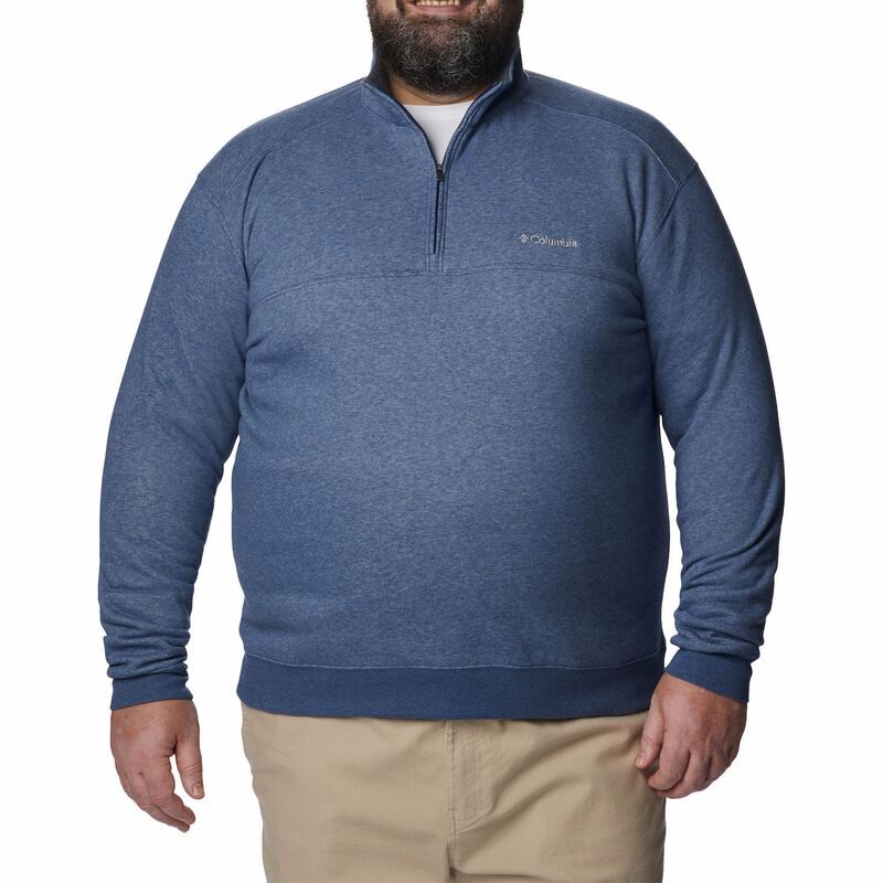 コロンビア メンズ トップス Tシャツ トール Big Tall Columbia Hart Mountain II QuarterZipullover Carbon Heather ヘザー