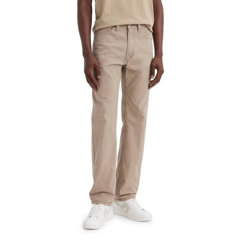 リーバイス メンズ ボトムス デニムパンツ レギュラーフィット ジーンズ Mens Levis 505 Regular Fit Stretch Jeans Desertaupe トープ