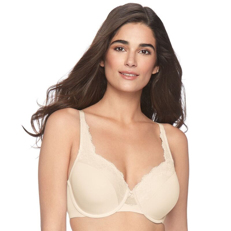 オルガ レディース アンダーウェア ブラジャー OlgaR by WarnersR Bras Cloud 9 FullFigure Underwire Bra GF7961A Butterscotch