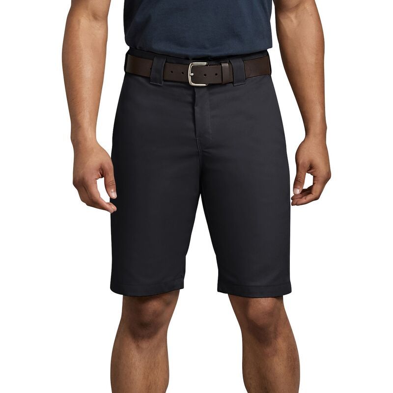 ディッキーズ メンズ ボトムス ハーフパンツ・ショーツ ショートパンツ Mens Dickies FLEX RelaxedFit 11inch Work Shorts Black ブラック