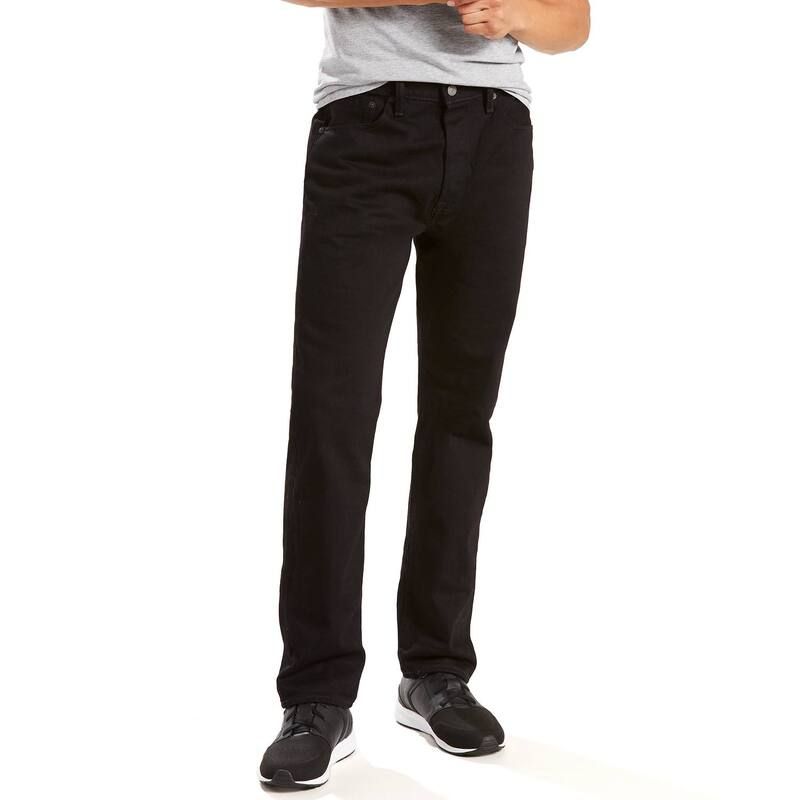 リーバイス メンズ ボトムス デニムパンツ ジーンズ Mens Levis 501 Original Fit Stretch Jeans Black ブラック