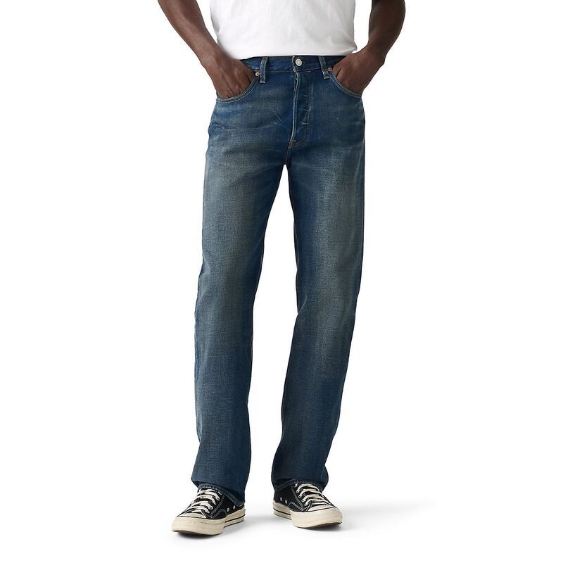 リーバイス メンズ ボトムス デニムパンツ ジーンズ Mens Levis 501 Original Fit Stretch Jeans 3pm In Columbus