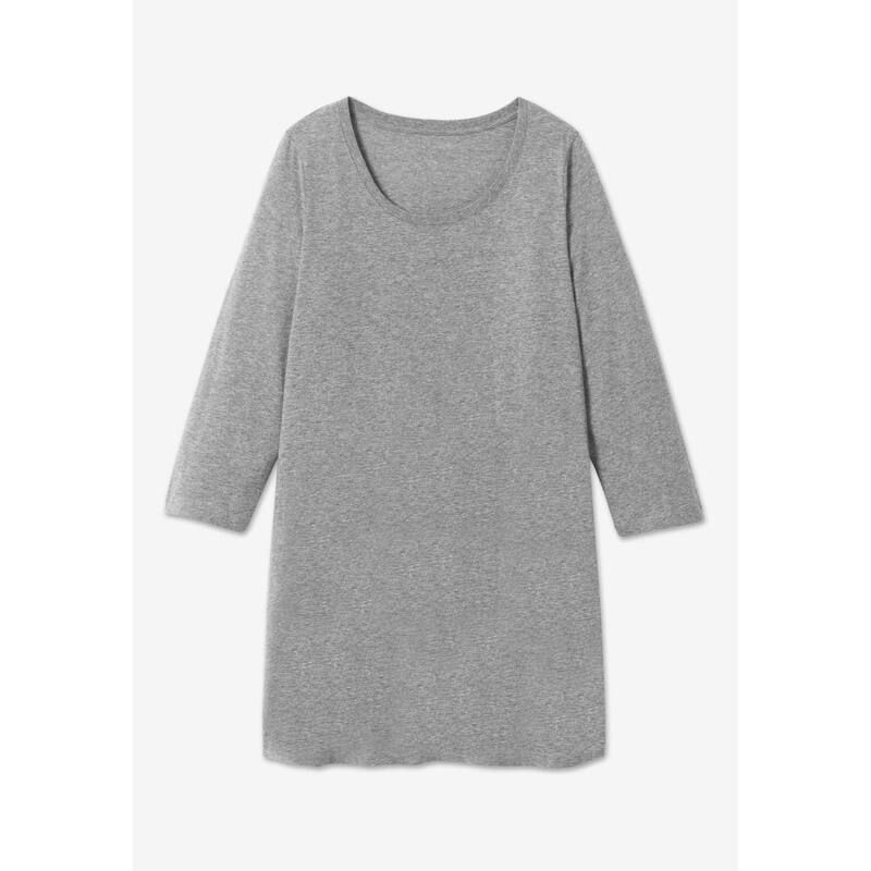 ウーマン ウィズイン レディース トップス Tシャツ プラスサイズ Woman Within Plusize PerfecthreeQuarterSleeve Scoopneck Tunic Deep Teal ティール ウーマン ウィズイン レディース トップス Tシャツ プラスサイズ Woman Within Plusize PerfecthreeQuarterSleeve Scoopneck Tunic Deep Teal ティール