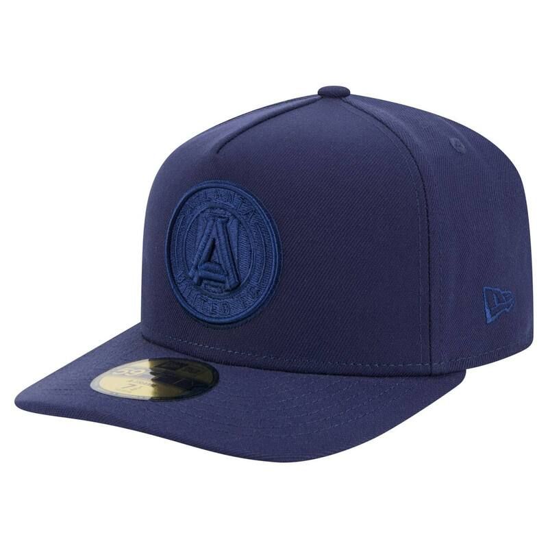 ニューエラ メンズ アクセサリー 帽子 Mens New Era Navy Atlanta United FColor Pack AFrame 59FIFTY Fitted Hatu Navy ネイビー