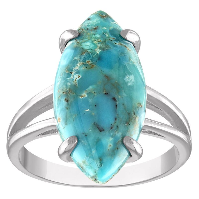 Designs by Gioelli レディース アクセサリー リング Designs by Gioelli Sterling Silver Copper Turquoise Ring Sterling ターコイズ