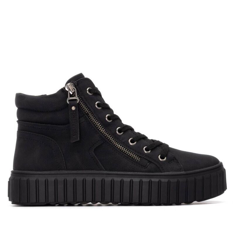 リフレッシュ レディース シューズ スニーカー Refresh Womens Casual High Top Sneakers 172891 Black ブラック