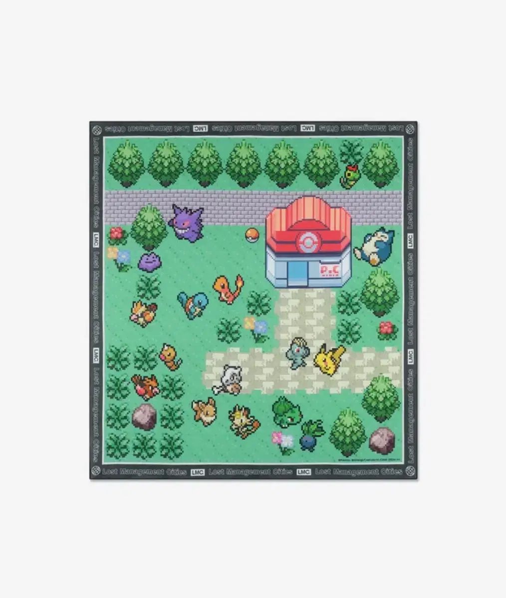 ポケットモンスター LMC 픽셀アート バンダナ ポケットモンスター LMC 픽셀アート バンダナ