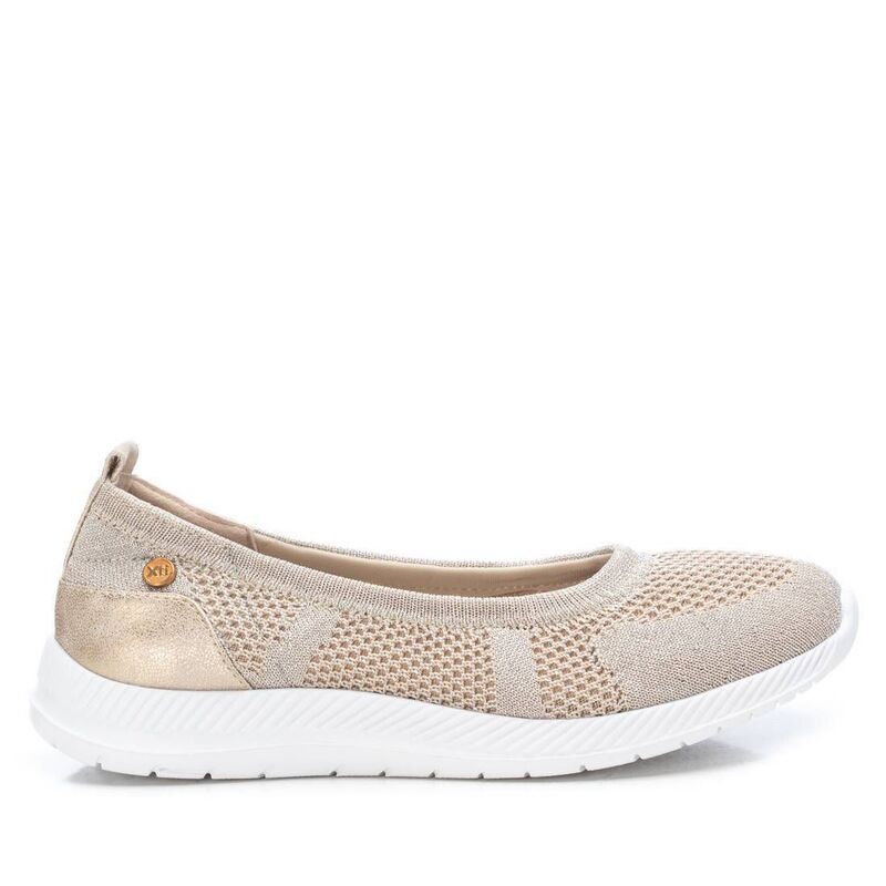 キシタイ レディース シューズ サンダル Womens Ballet Flats By XTI Gold 14121802 Gold ゴールド