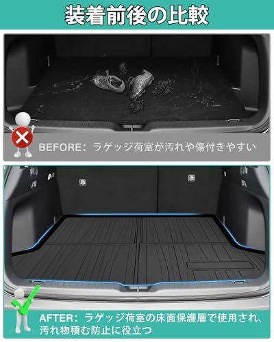 Mixsuper マツダ CX-5 KF系 ラゲッジマット トランクマット 3Dラゲージトレイ MAZDA CX5 立体 カーゴマット ラゲージトレイ CX-5 カスタムパーツ TPE材質 防水性 耐摩擦 耐汚れ 内装パーツ 1PCSセットt c5b116f5 Mixsuper マツダ CX-5 KF系 ラゲッジマット トランクマット 3Dラゲージトレイ MAZDA CX5 立体 カーゴマット ラゲージトレイ CX-5 カスタムパーツ TPE材質 防水性 耐摩擦 耐汚れ 内装パーツ 1PCSセットt c5b116f5