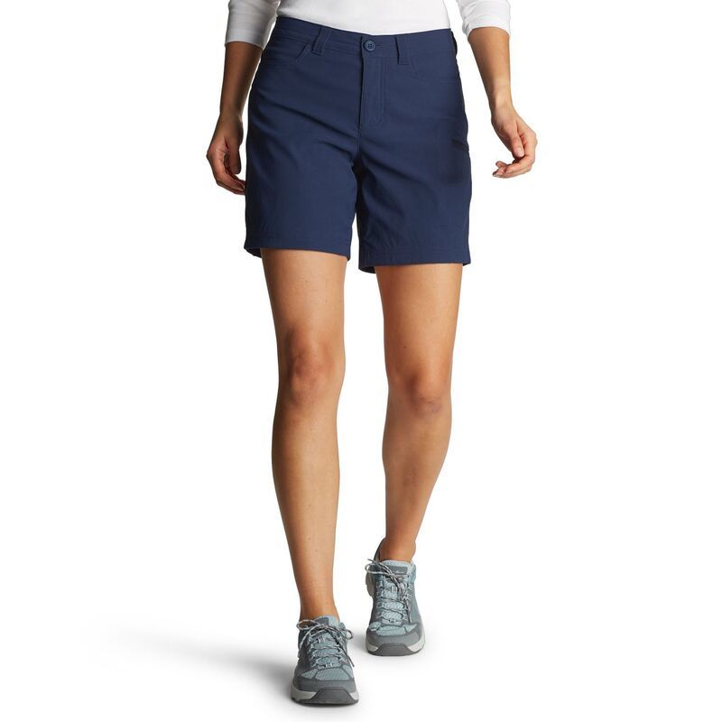 エディー バウアー レディース ボトムス ハーフパンツ・ショーツ ショートパンツ Womens Eddie Bauerainier Waterproof Active Shorts Medium Indigo インディゴ