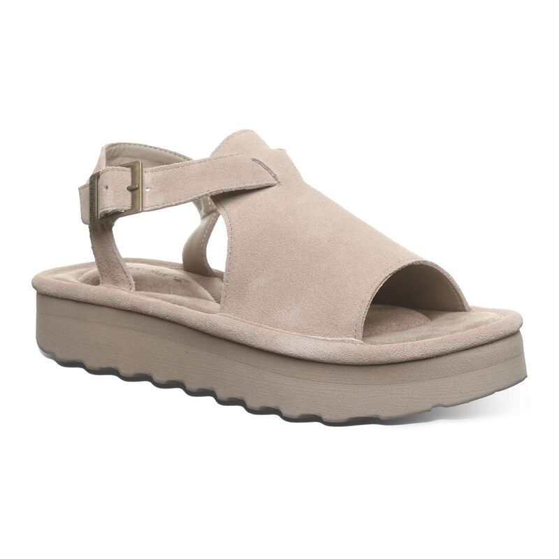 ベアパウ レディース シューズ サンダル プラットフォーム Bearpaw Ascend Womens Platform Buckle Sandals Mushroom