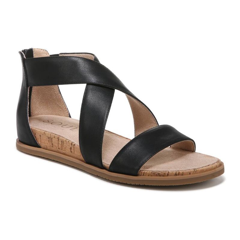 ソウルニュトライザー レディース シューズ サンダル SOUL Naturalizer Cindi Womenstrappy Sandals Black ブラック