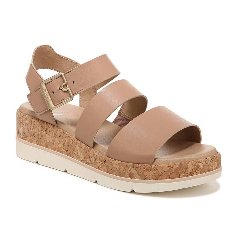 ドクター・ショール レディース シューズ サンダル プラットフォーム Dr Scholls Once Twice Womens Platform Sandals Tawny Birch