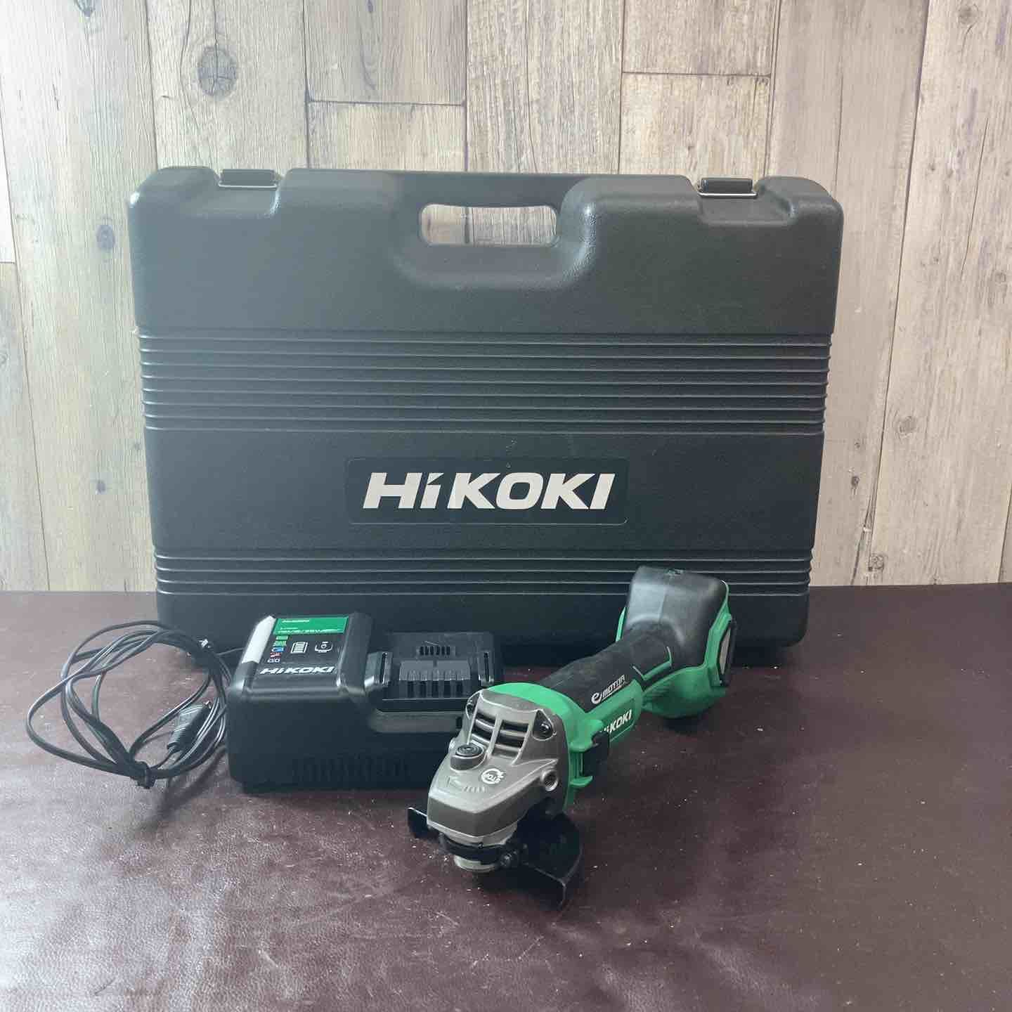 【中古品】ハイコーキ(HIKOKI ※旧:日立工機) 100mmコードレスディスクグラインダ G3610DA(NN) 充電器付属【東大和店】