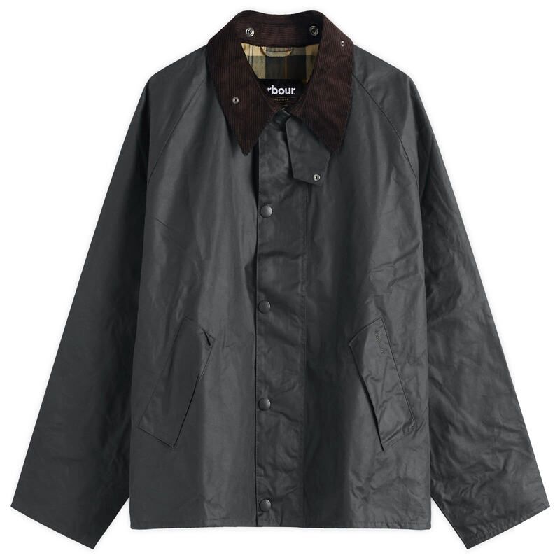 バブアー メンズ アウター ジャケット・ブルゾン Barbour Transport Wax Jacket Sage セージ