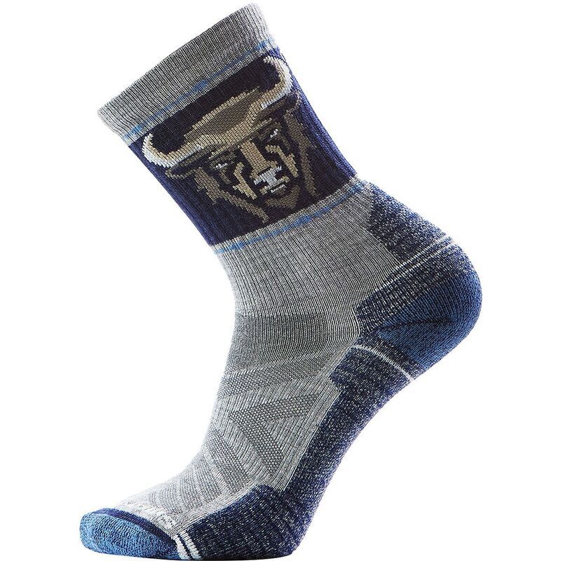 スマートウール メンズ アンダーウェア 靴下 Smartwool Hike Light Cushion Bison Crew Sock Light Gray グレー