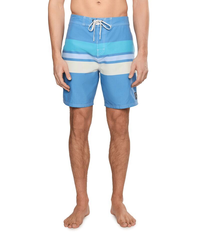 クイックシルバー メンズ 水着 ハーフパンツ・ショーツ ストレート ショートパンツ Quiksilver Original Straight Leg 18 Boardshorts Riviera