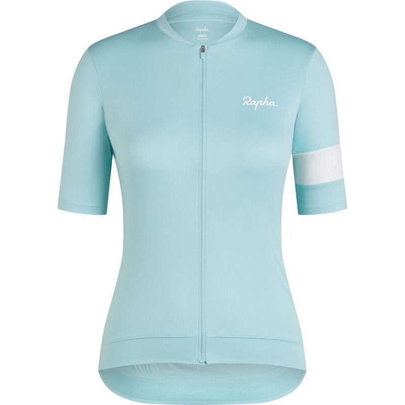 ラファ レディース トップス シャツ ジャージー Rapha Core Jersey Womens Light BlueWhite ホワイト