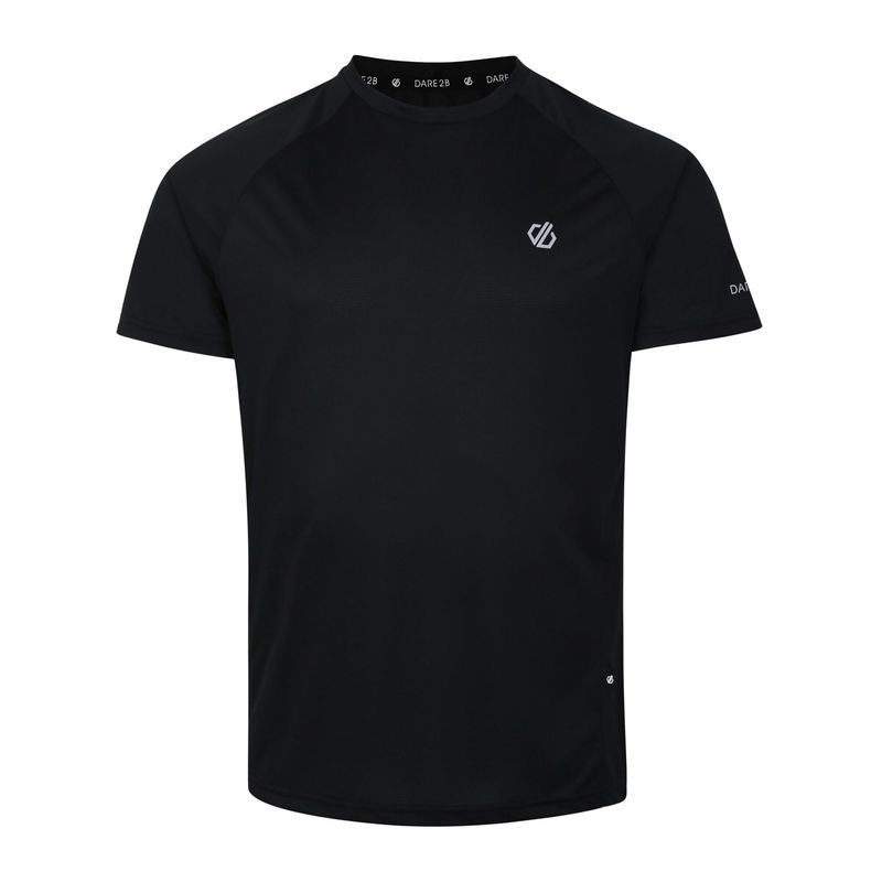 デアツービー メンズ トップス シャツ Dare 2b Accelerate Tshirt Black ブラック