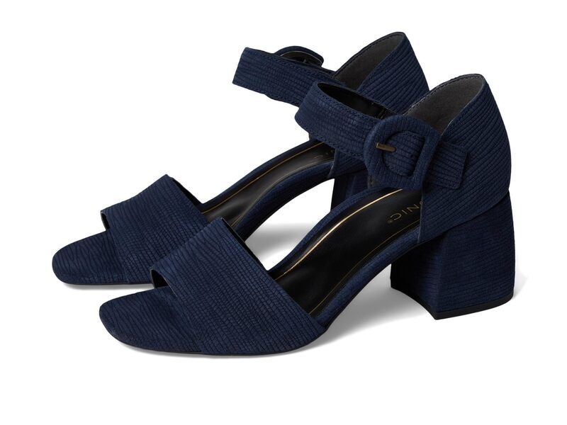 バイオニック レディース シューズ サンダル VIONIChardonnay Strappy Sandals Navy Blazer Suede ネイビー