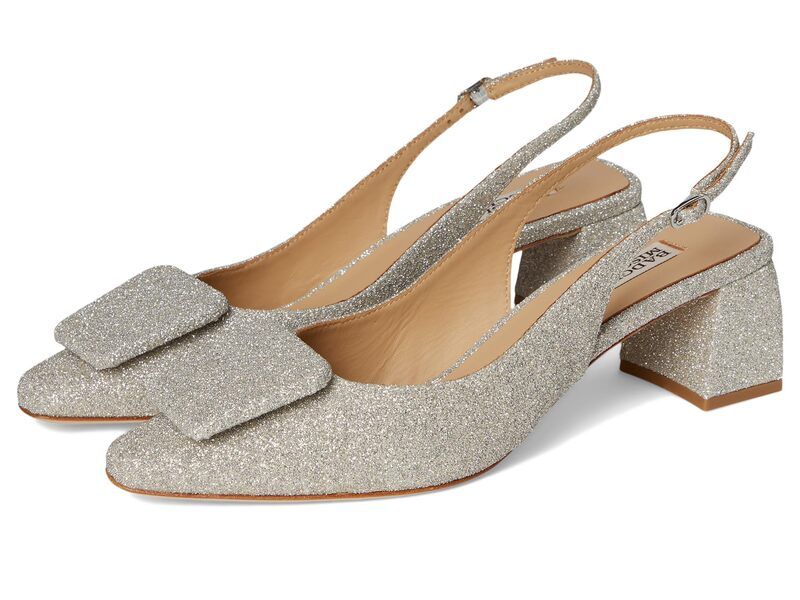 バッジェリーミシュカ レディース シューズ ヒール Badgley Mischka Gracen Silver シルバー