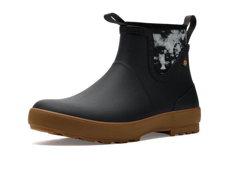 ボグス レディース シューズ ブーツ・レインブーツ チェルシー Bogs Harper Chelsea Black Multi ブラック
