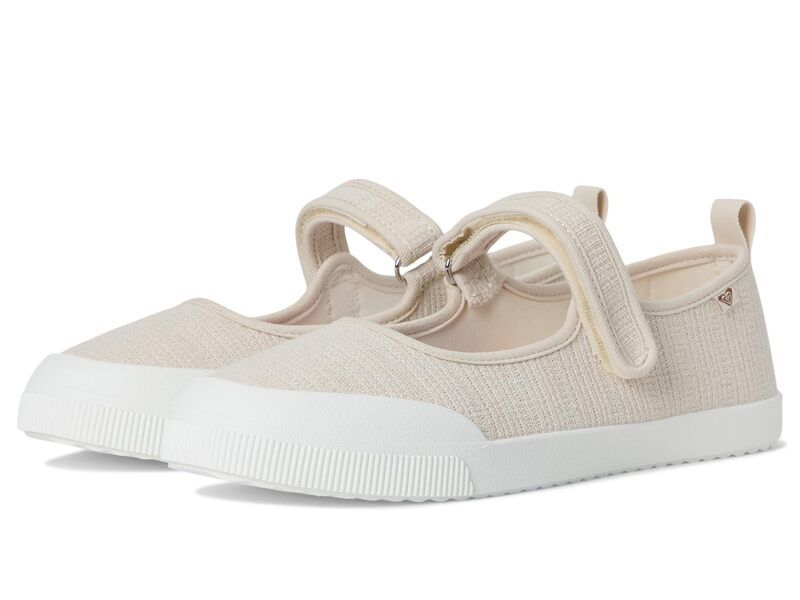 ロキシー レディース シューズ サンダル Roxy Sunfari Linen Cream クリーム