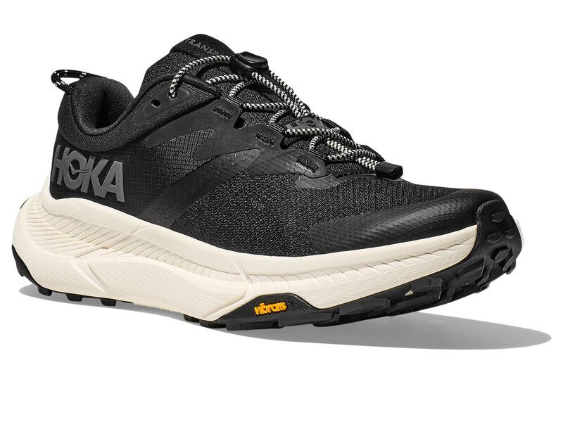 ホカオネオネ レディース シューズ スリッポン・ローファー Hoka Transport BlackAlabaster ブラック