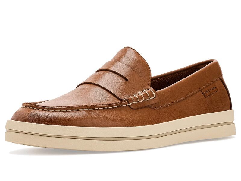 コールハーン メンズ シューズ スリッポン・ローファー Cole Haan Pinch Longweekender Penny British TanAng タン