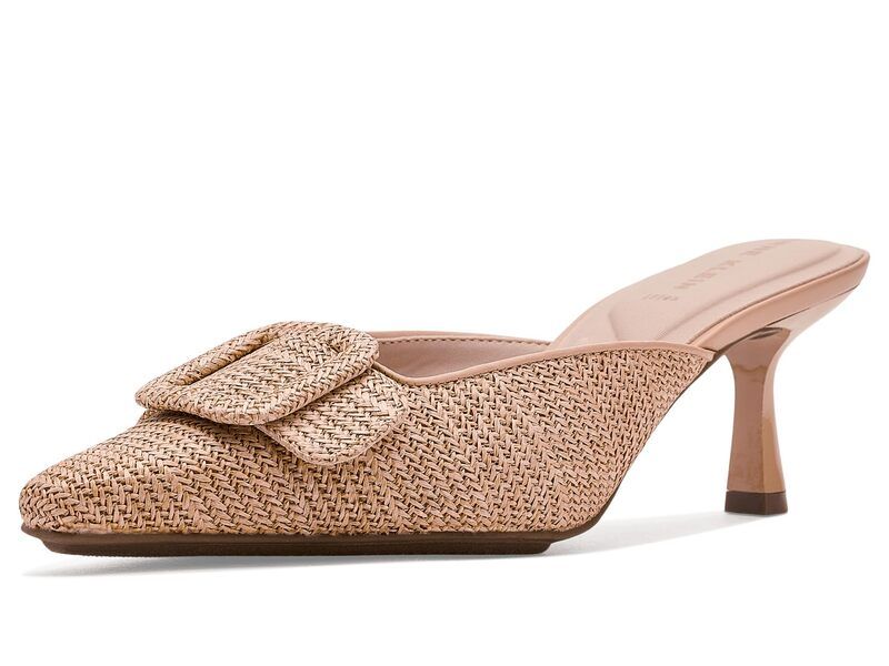アンクライン レディース シューズ ヒール Anne Klein Cassia Natural Raffia
