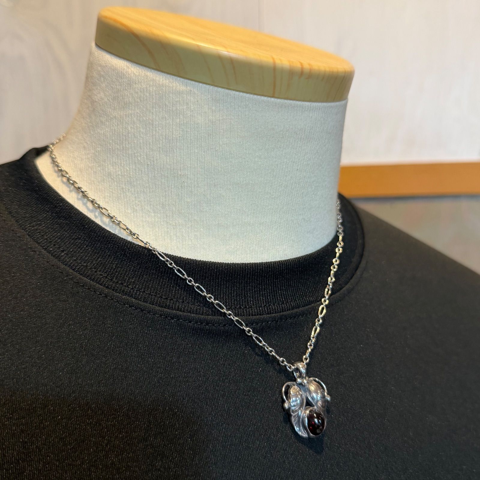 美品 1994年ガーネット ジョージジェンセン/ GEORG JENSEN - メルカリ