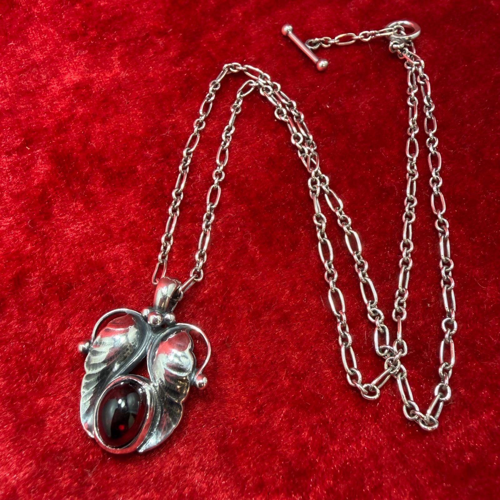 美品 1994年ガーネット ジョージジェンセン/ GEORG JENSEN - メルカリ