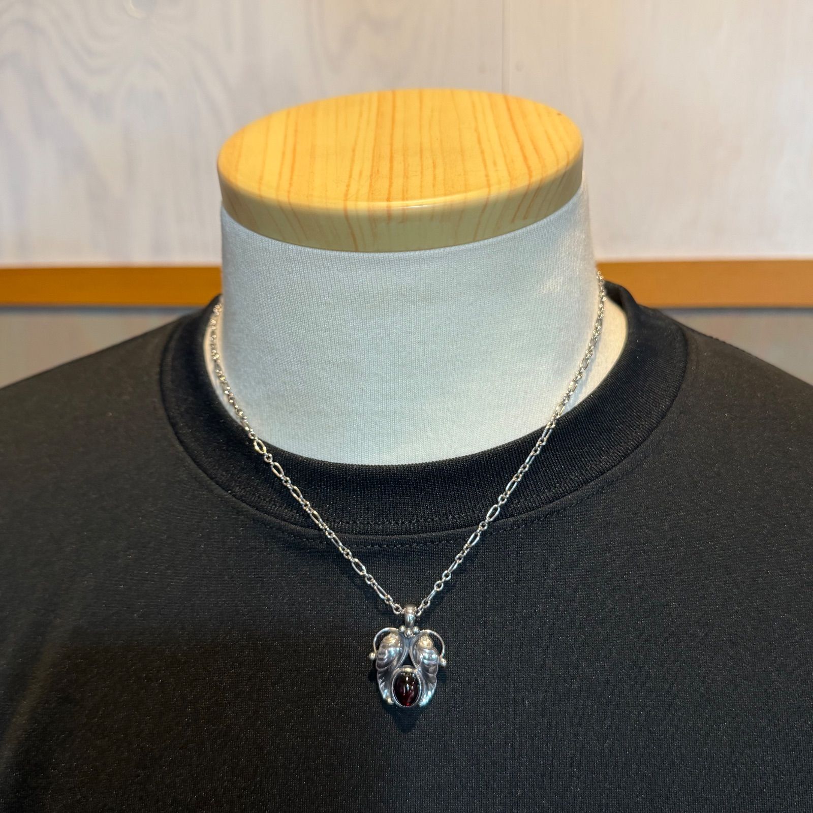 美品 1994年ガーネット ジョージジェンセン/ GEORG JENSEN - メルカリ